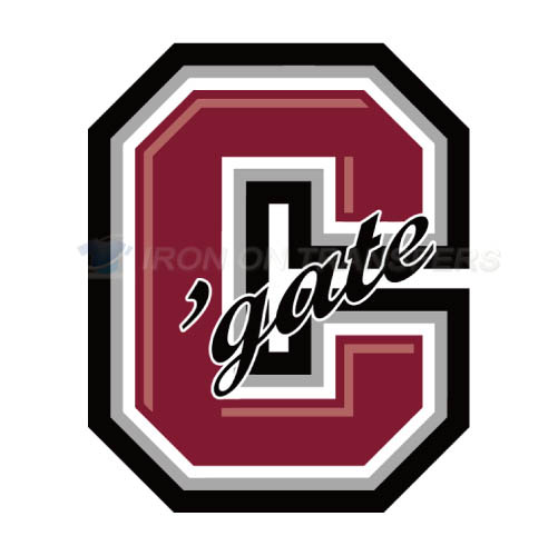 Colgate Raiders logo T-shirts Iron On Transfers N4162 - Click Image to Close